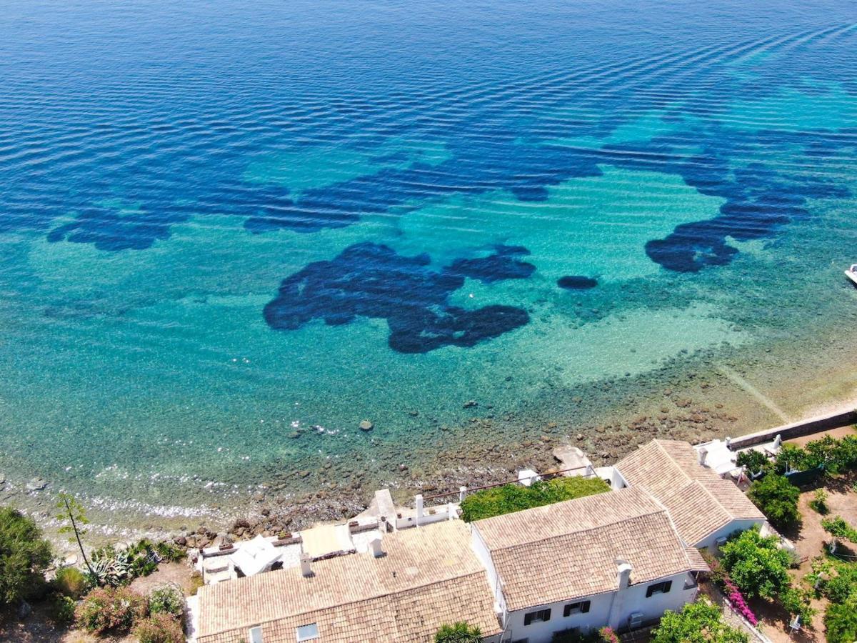 Nissaki Olive Press Villas Niszáki Kültér fotó
