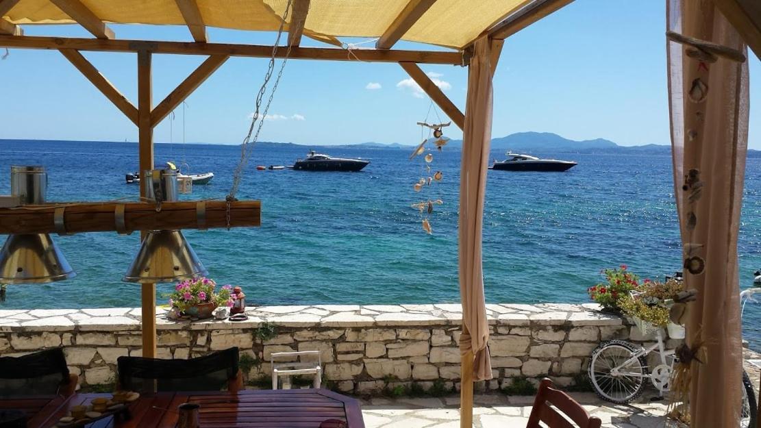 Nissaki Olive Press Villas Niszáki Kültér fotó