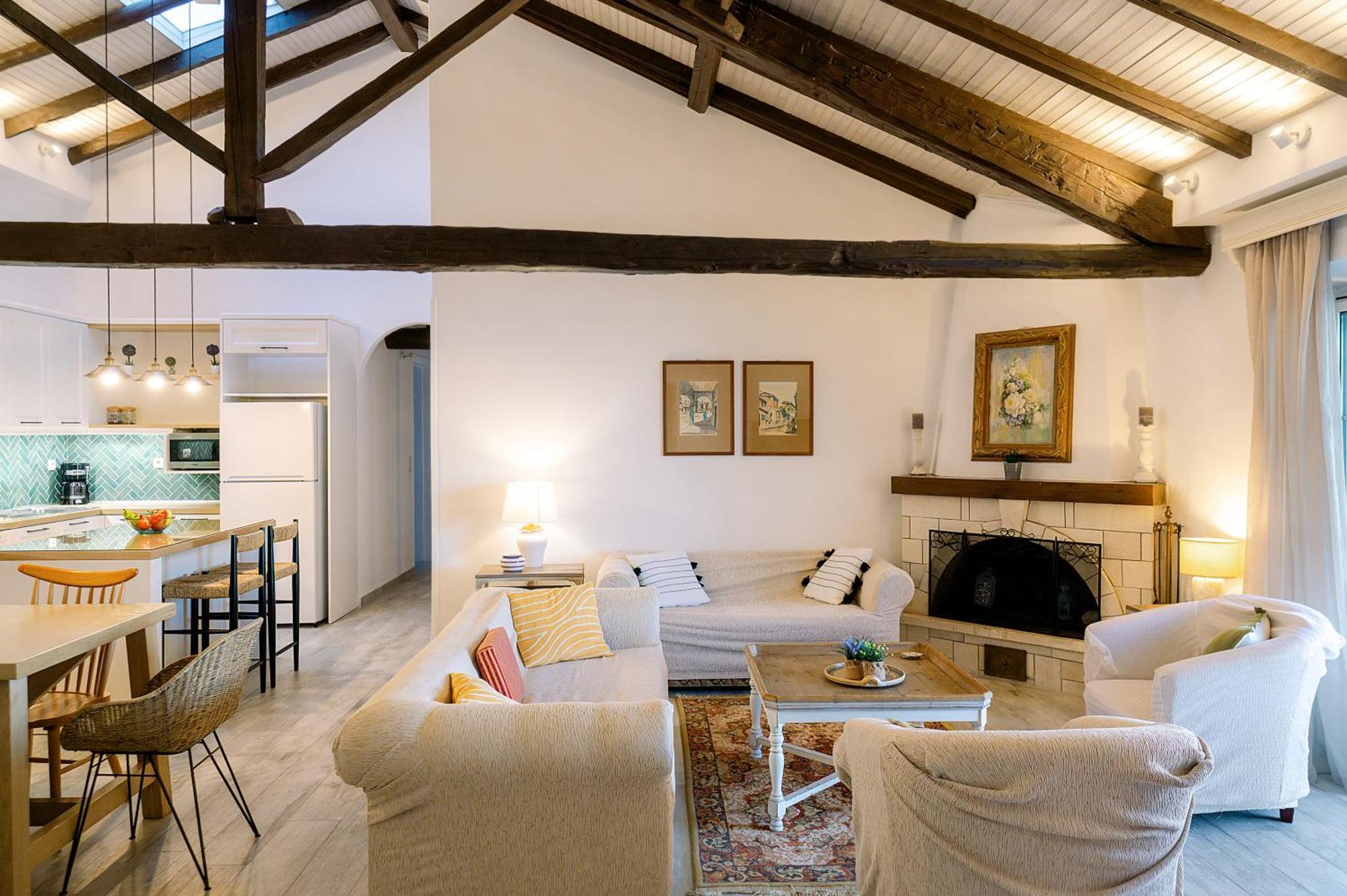 Nissaki Olive Press Villas Niszáki Kültér fotó