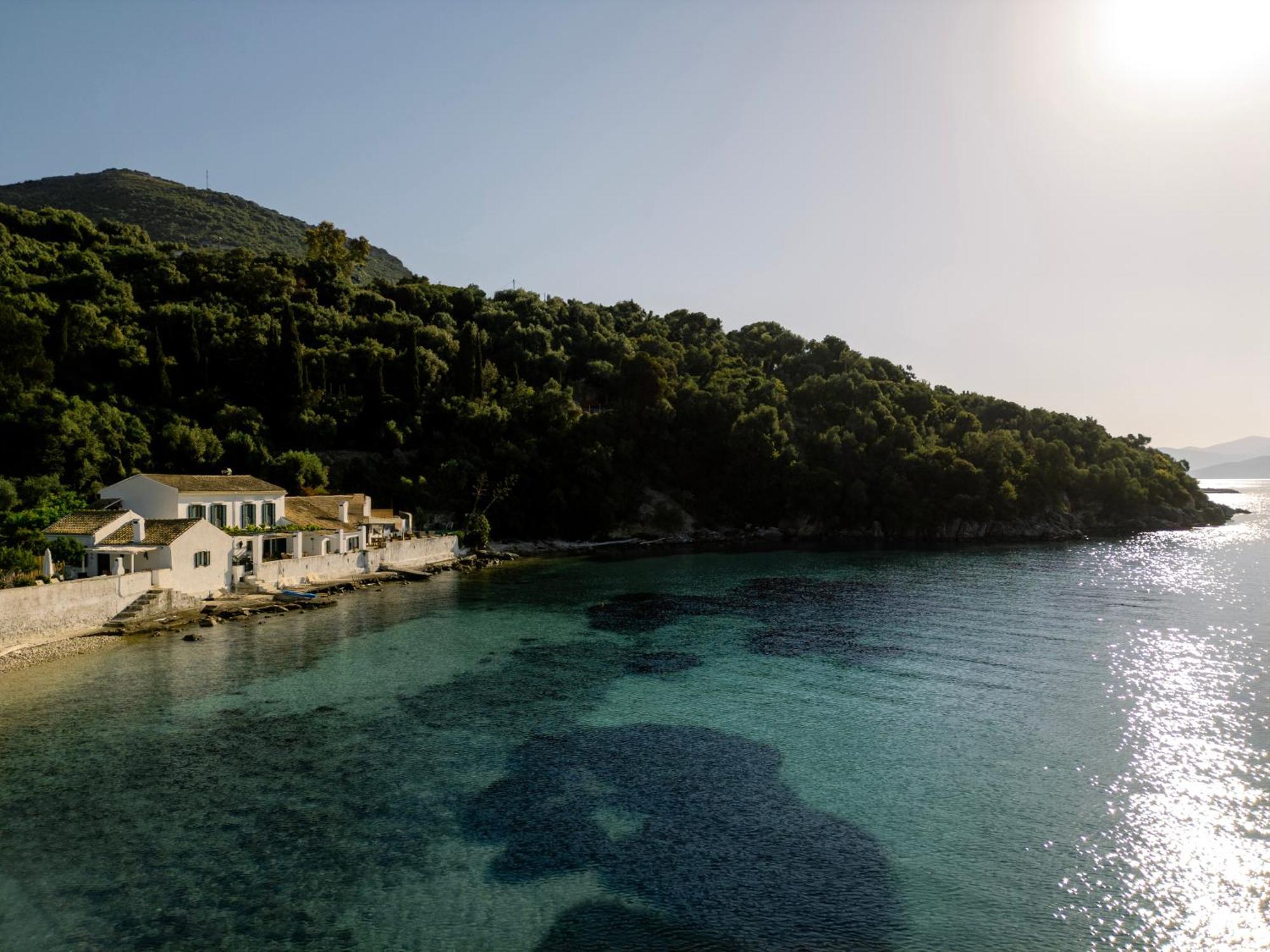 Nissaki Olive Press Villas Niszáki Kültér fotó