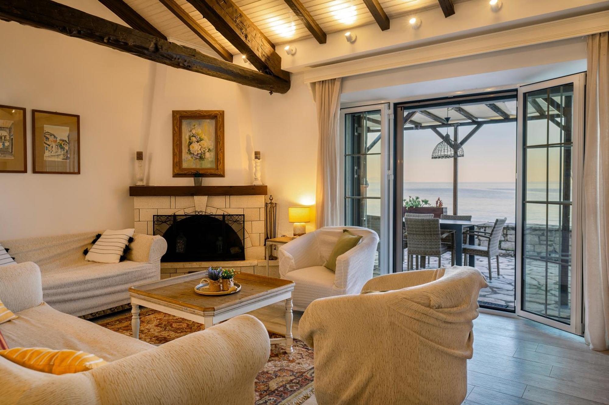 Nissaki Olive Press Villas Niszáki Kültér fotó