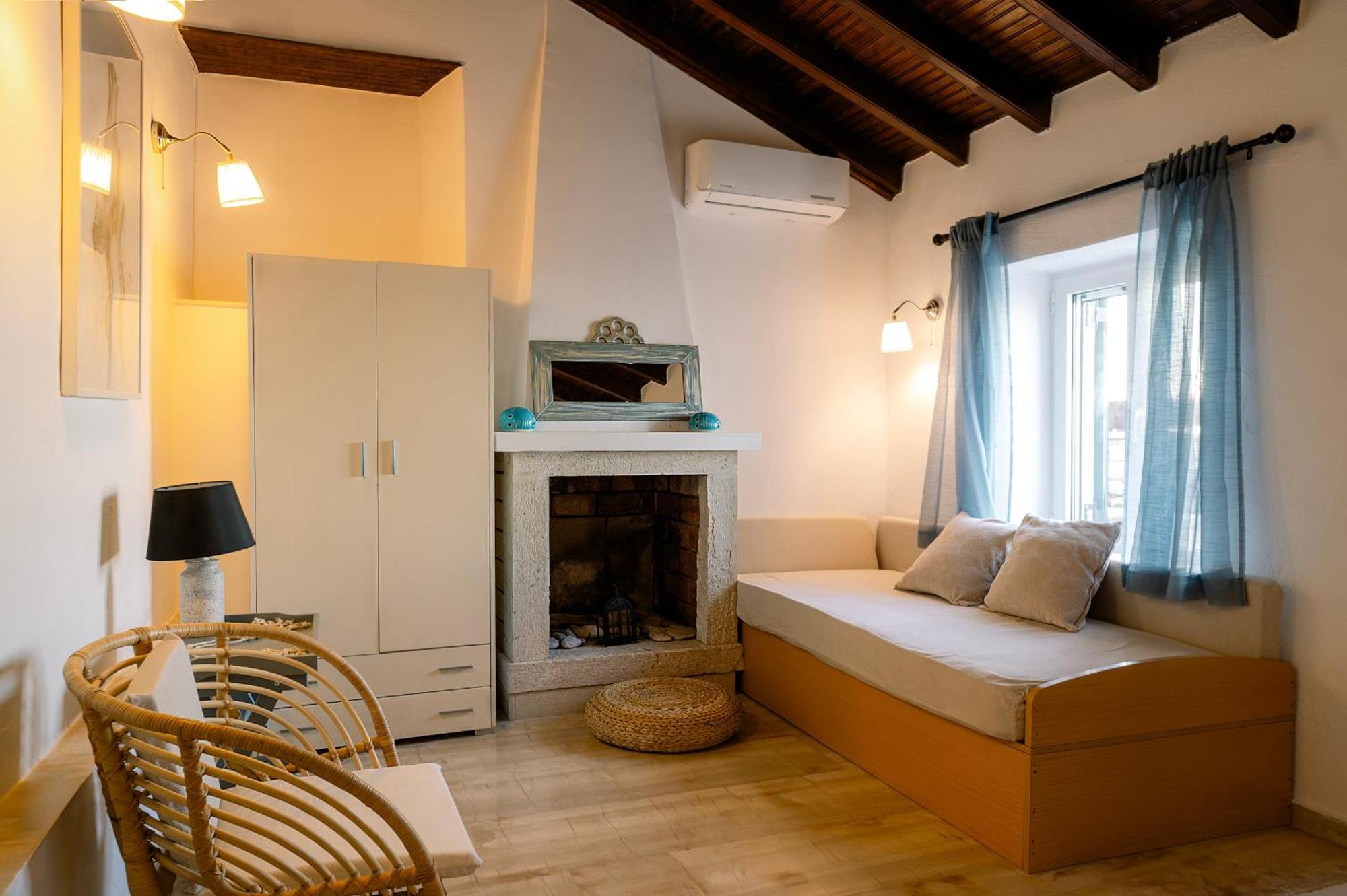 Nissaki Olive Press Villas Niszáki Kültér fotó