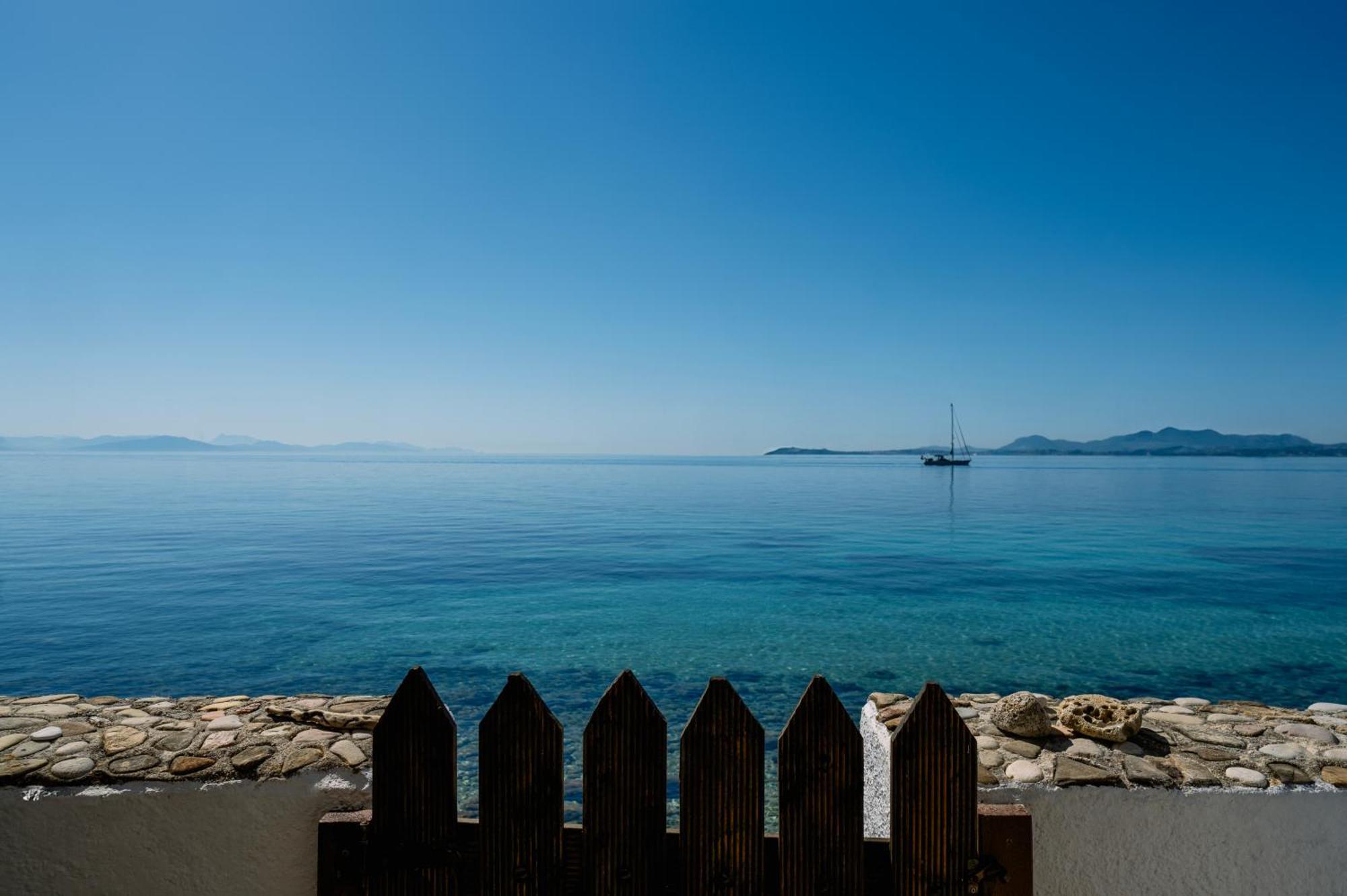 Nissaki Olive Press Villas Niszáki Kültér fotó