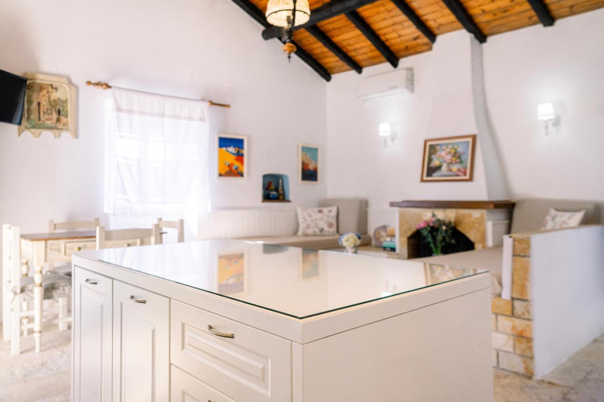 Nissaki Olive Press Villas Niszáki Kültér fotó