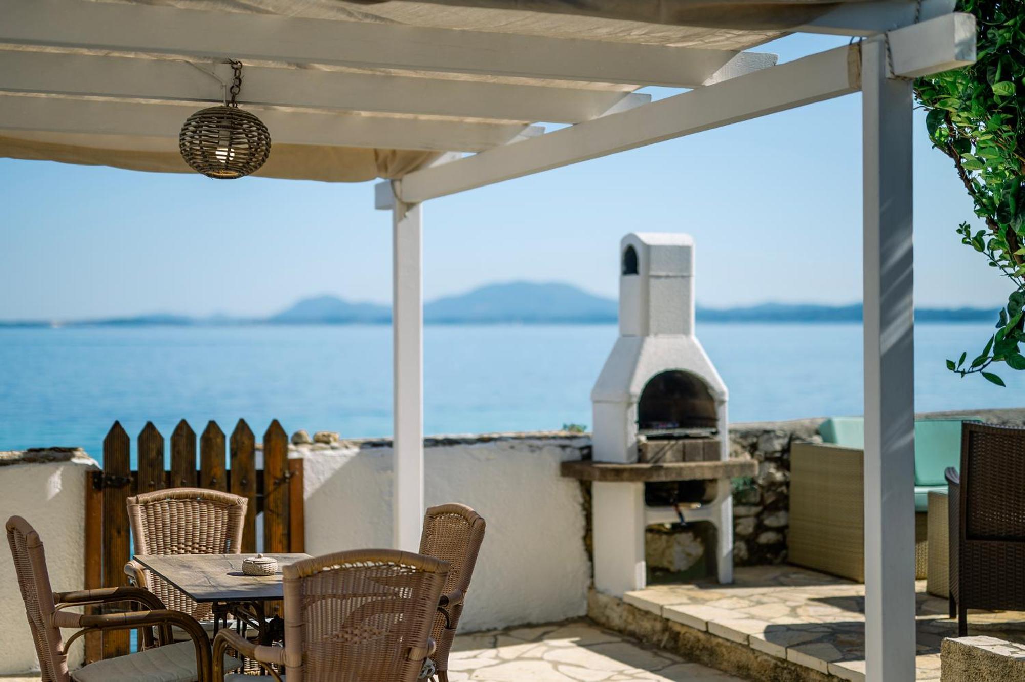 Nissaki Olive Press Villas Niszáki Kültér fotó