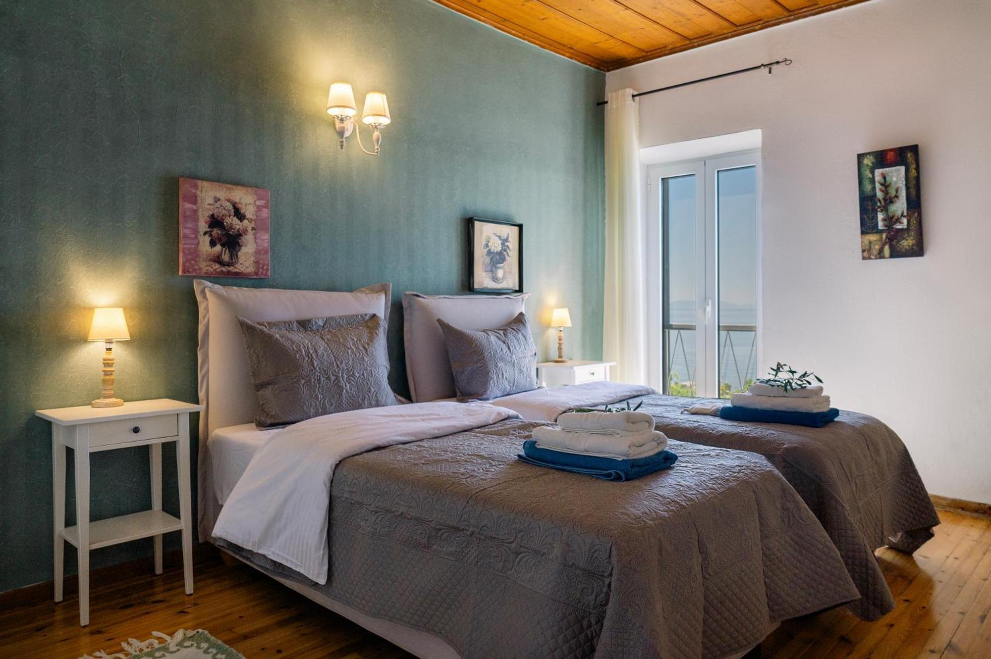 Nissaki Olive Press Villas Niszáki Kültér fotó