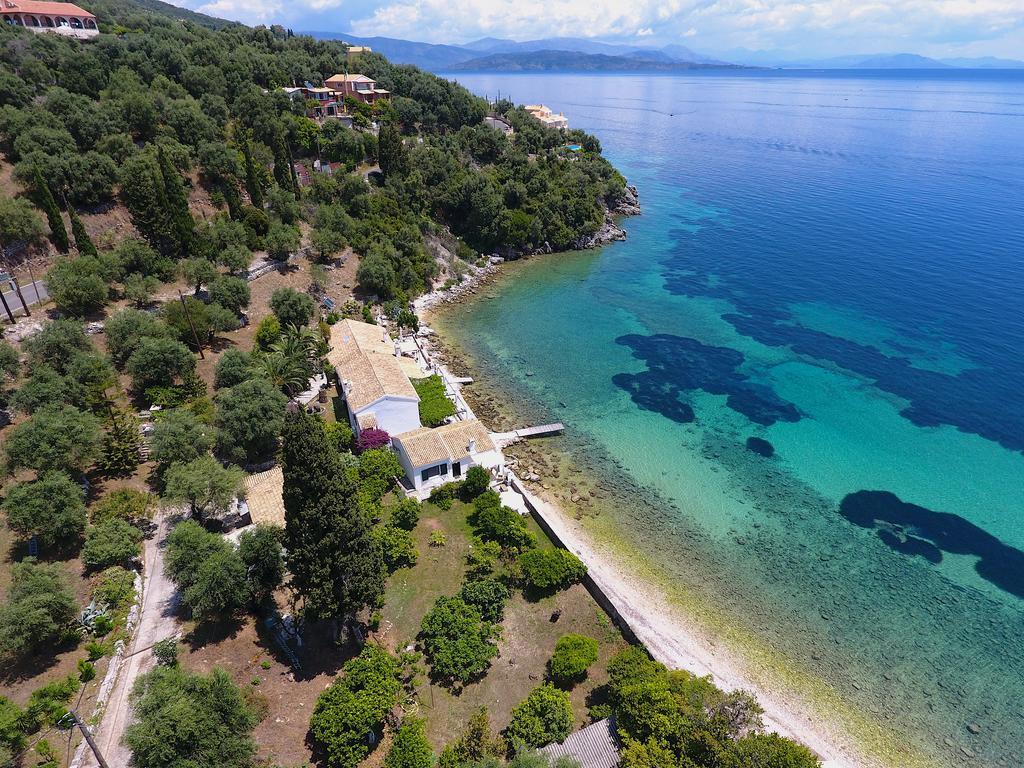 Nissaki Olive Press Villas Niszáki Kültér fotó